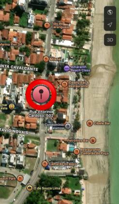 Repassa de flat na Praia do Poço