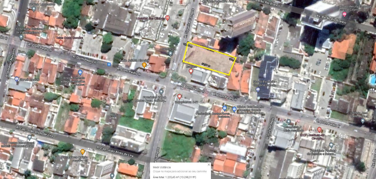 Lote / Terreno de Bairro Para Vender no bairro Prata em Campina Grande