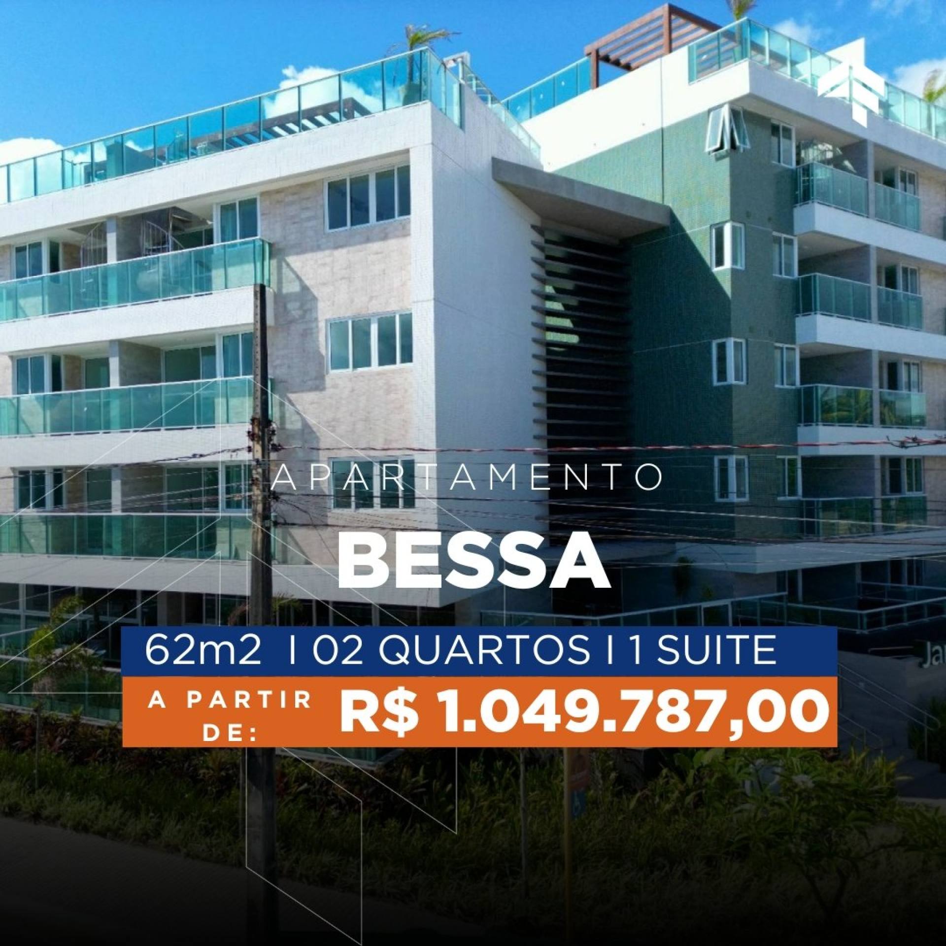 Apartamento no bairro Bessa em João Pessoa