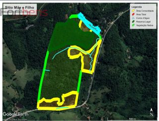 Sítio Para Vender no bairro Cachoeirinha em Juquiá