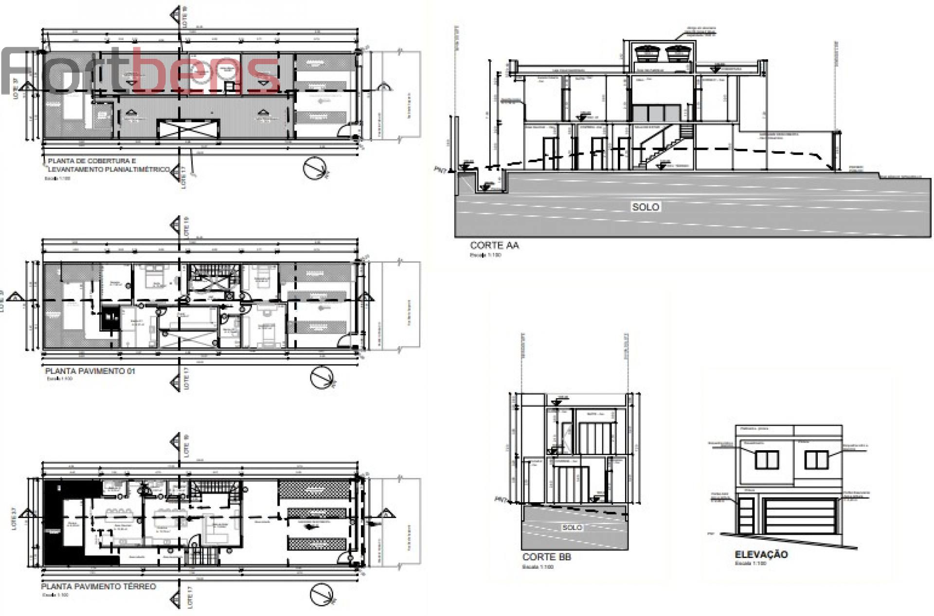 Sobrado Para Vender com 3 quartos 1 suítes no bairro Laranjeiras em Caieiras
