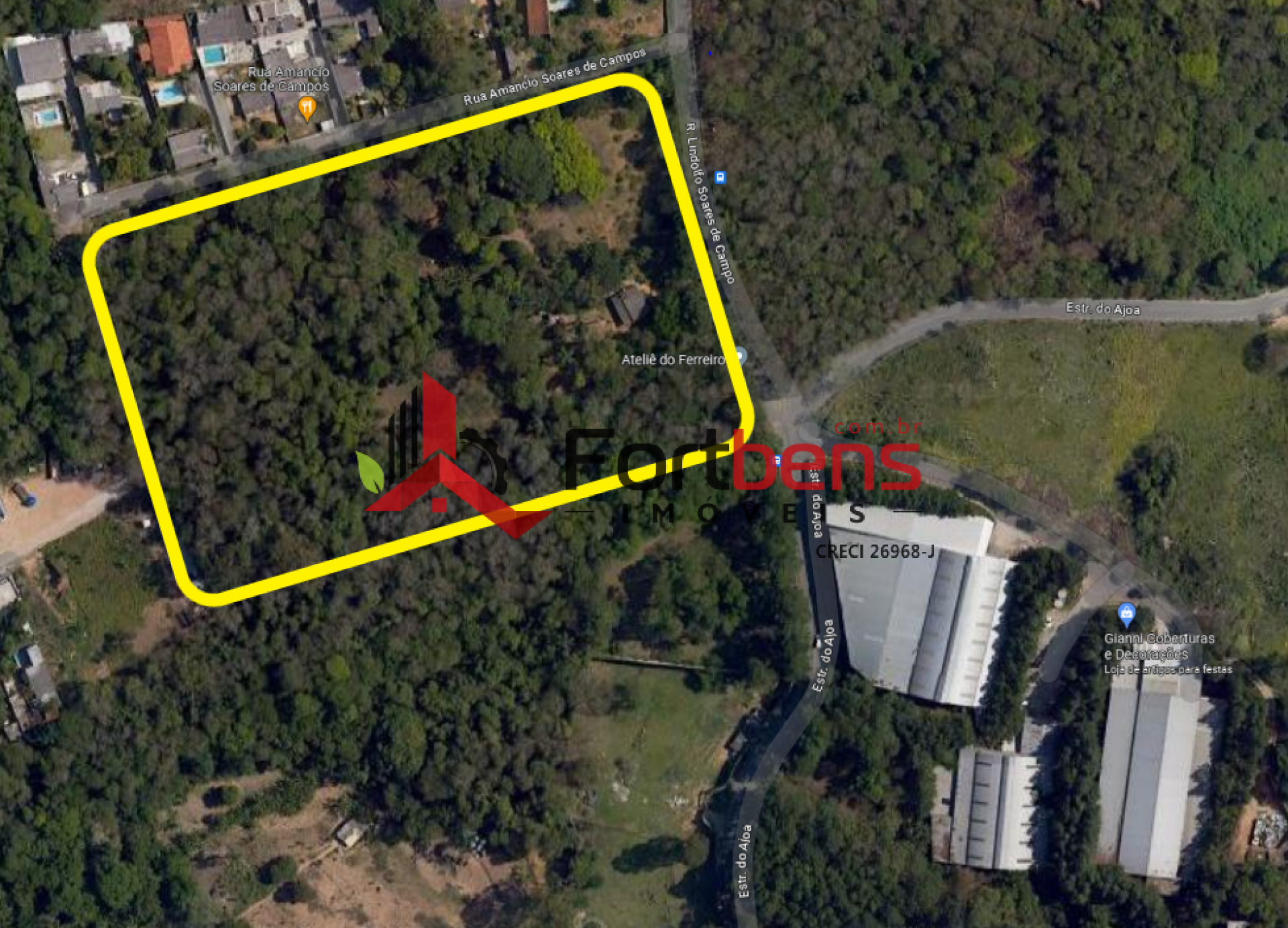 Lote / Terreno de Bairro Para Vender no bairro Laranjeiras em Caieiras