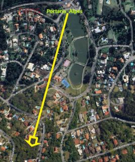 5 Lotes /  Ou Terreno Total com 7.266m²  Para Vender Dentro do Condomínio Alpes de Caieiras