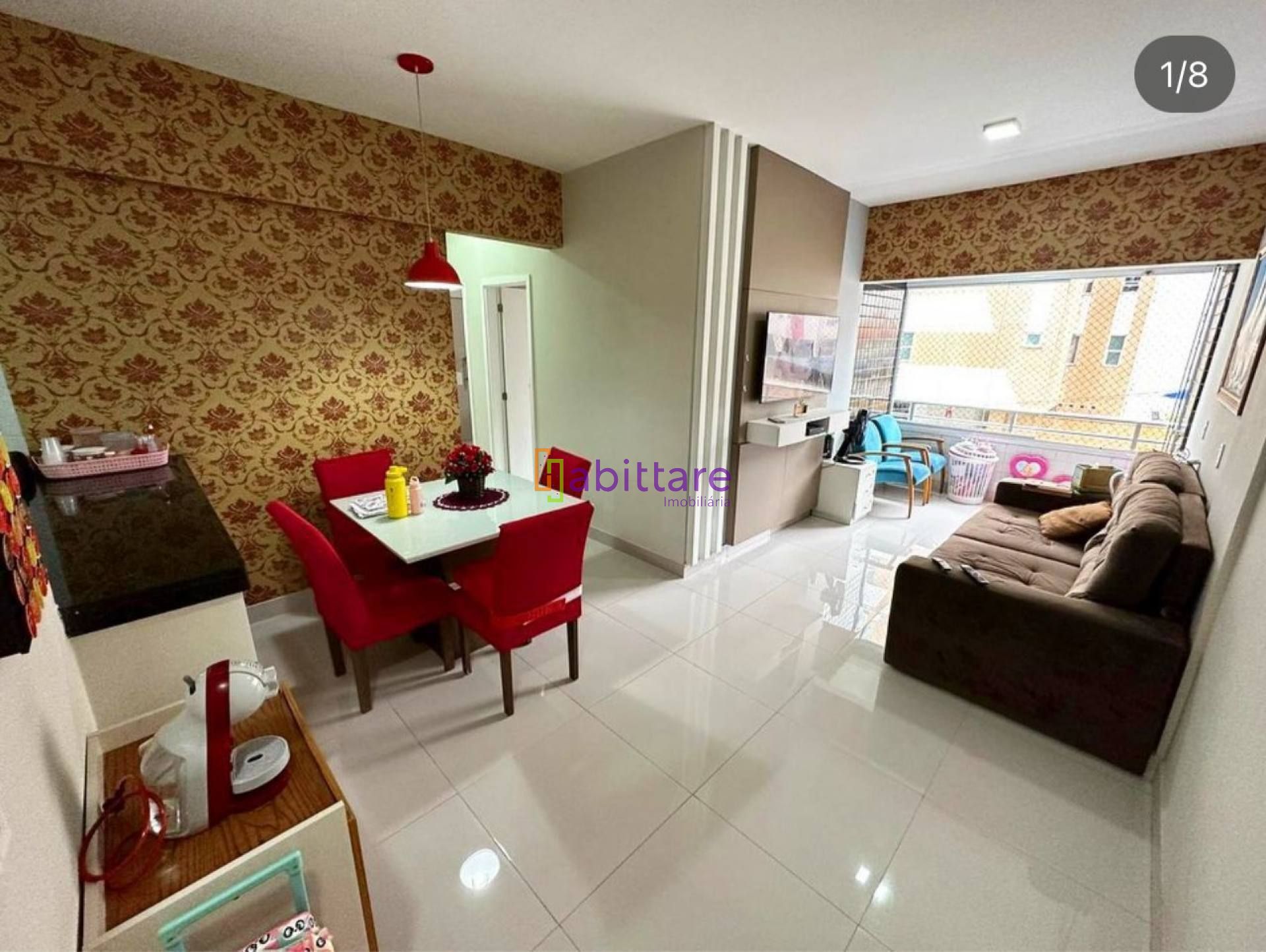 Apartamento no condomínio Lagoa Azul com 03 quartos (1 suíte) 80m².