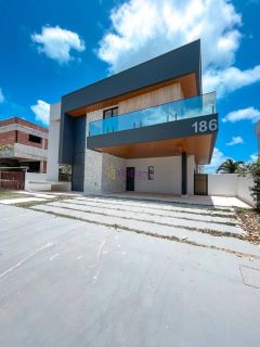 Casa  430m² com 5 suítes, elevador + espaço gourmet com piscina no Alphaville