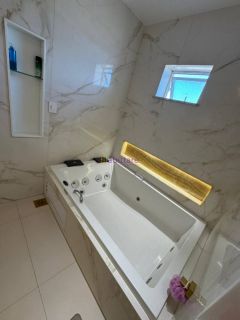 Condomínio Alphaville - Casa com com 05 suítes + espaço gourmet no Araçagy - MOBILIADA.