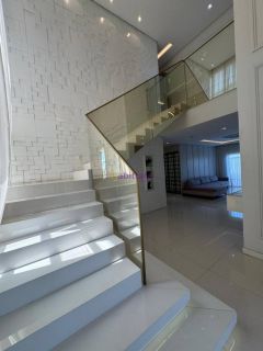 Condomínio Alphaville - Casa com com 05 suítes + espaço gourmet no Araçagy - MOBILIADA.