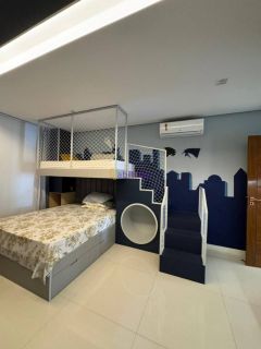 Condomínio Alphaville - Casa com com 05 suítes + espaço gourmet no Araçagy - MOBILIADA.