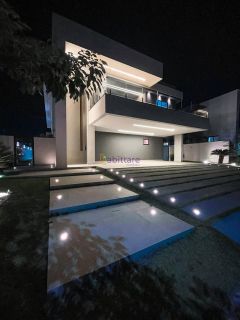 Casa duplex com elevador no Condomínio Alphaville de 514m² com 05 suítes