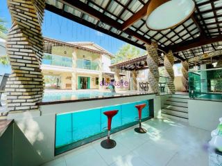 Lençóis Park Residence - Casa duplex com 06 quartos (05 suítes) e área goumert.