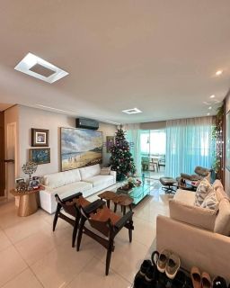 Apartamento com fino acabamento no Ecolagune - 217m² - 04 súítes - Ponta d'Areia
