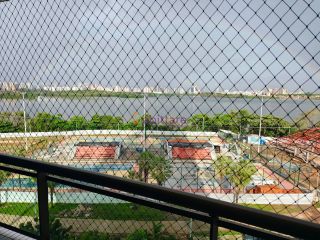 Alugo apto MOBILIADO no Lake Side - Ponta D'areia - 86m²  com 2 quartos (1 suíte)