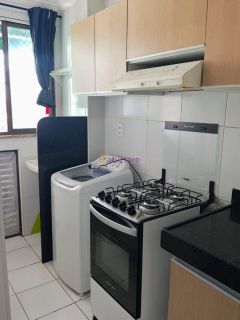 Alugo apto MOBILIADO no Lake Side - Ponta D'areia - 86m²  com 2 quartos (1 suíte)