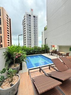 Apartamento no Mirante da Península para aluguel - Frente para o Millazzo