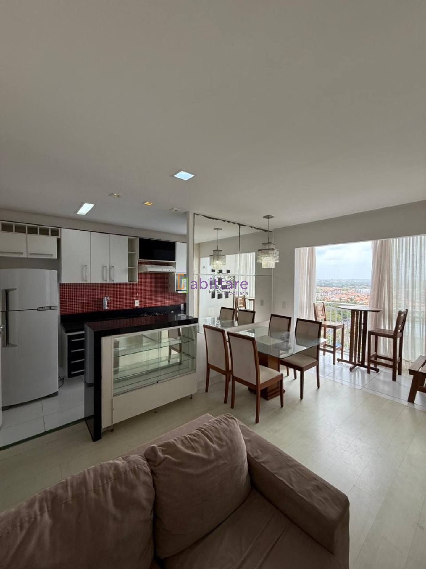 Apartamento de 57m² com 2 quartos (1 suíte) no Brisas Altos do Calhau