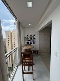 Apartamento de 57m² com 2 quartos (1 suíte) no Brisas Altos do Calhau