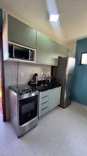 Casa duplex condomínio no Dunas Village Residence no Santo Amaro - MOBILIADO