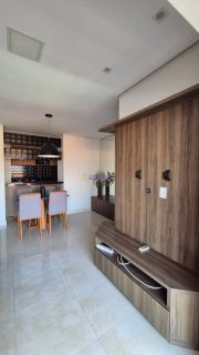 Alugo apto mobiliado no Green Blue com 3 quartos (1 suíte) no Aririzal