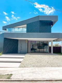 Casa de 330m² com 5 suítes + Área de lazer no Alphaville Araçagy