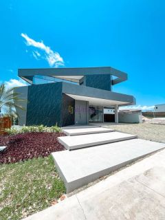 Casa de 330m² com 5 suítes + Área de lazer no Alphaville Araçagy