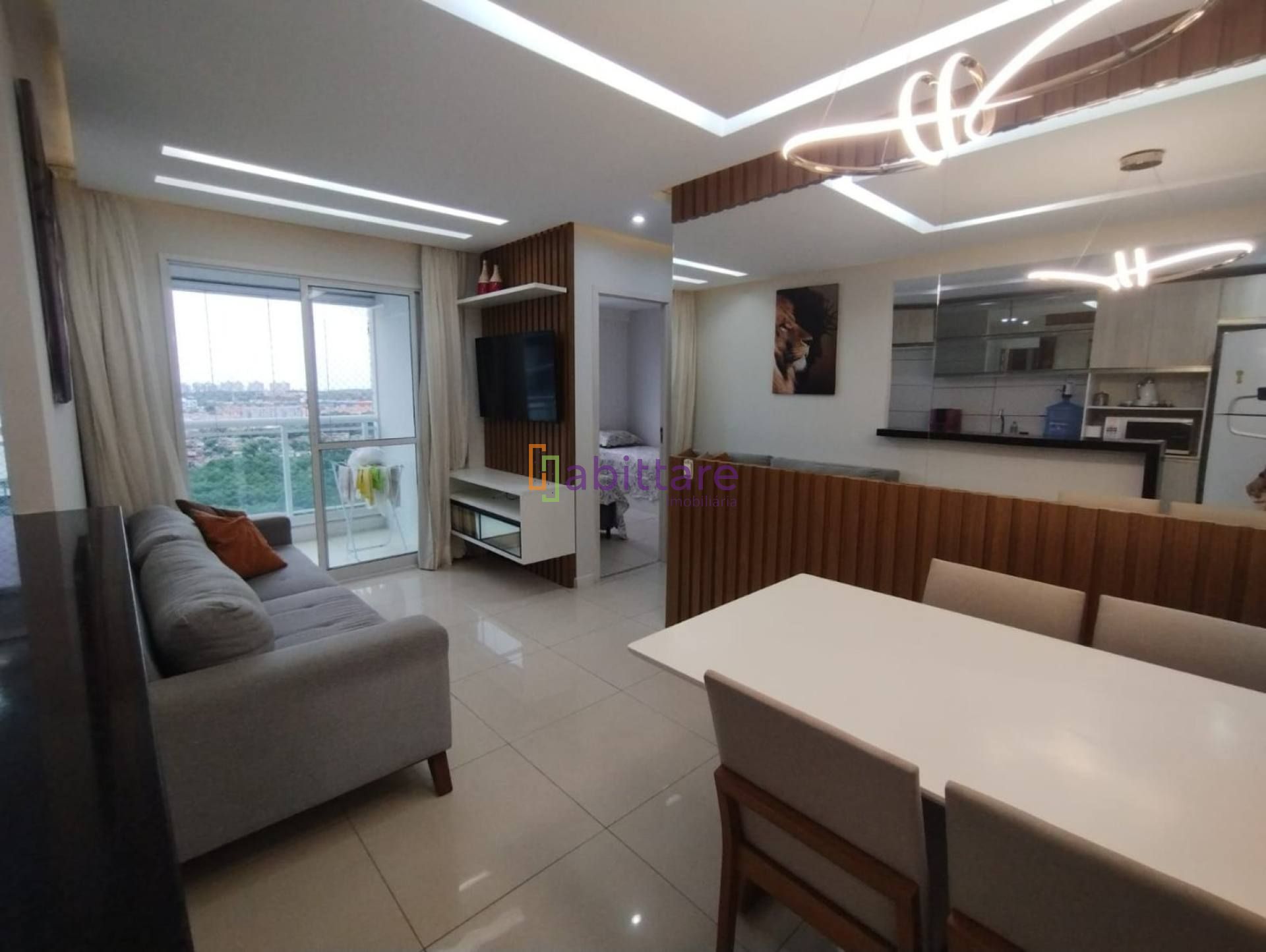 Vendo apartamento mobiliado com 2 quartos (1 suíte) no Ilha Parque Residence
