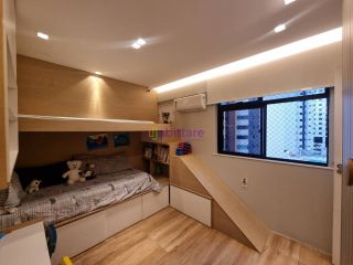 Apartamento no Renascença, 121,04m² 1 suíte + 2 suítes canadenses+suite de serviço