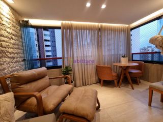 Apartamento no Renascença, 121,04m² 1 suíte + 2 suítes canadenses+suite de serviço