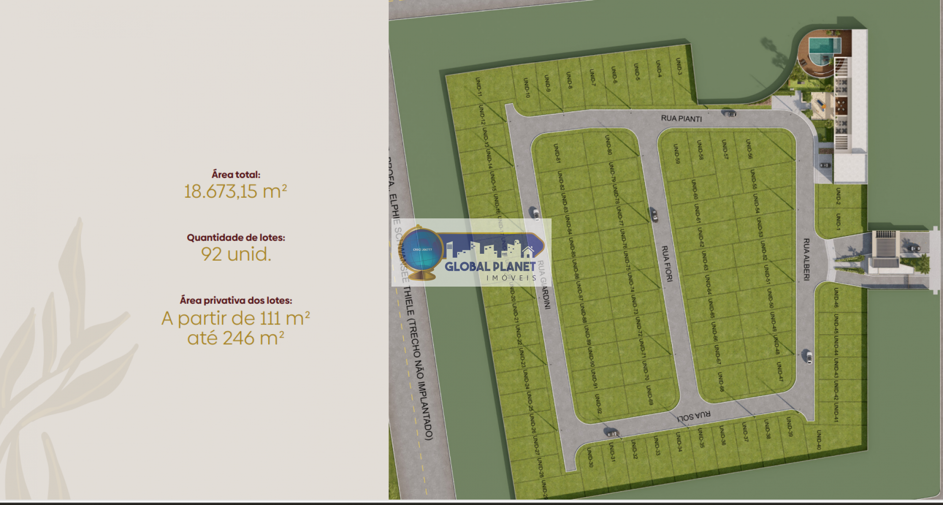 Loteamento Reserva de Origens 100% VENDIDOS