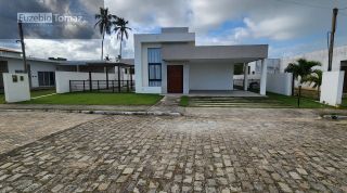 Casa de praia nova em condomínio a beira mar