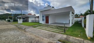 Casa de praia nova em condomínio a beira mar