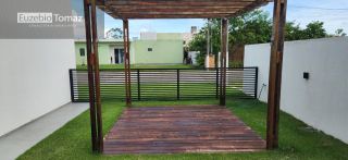 Casa de praia nova em condomínio a beira mar