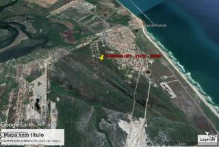 Lote murado e aterrado no Trêvo do Francês