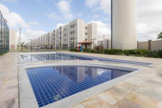 Apartamento de 1/4 no Cond. Fonte das Águas (Próx. a UNEF)