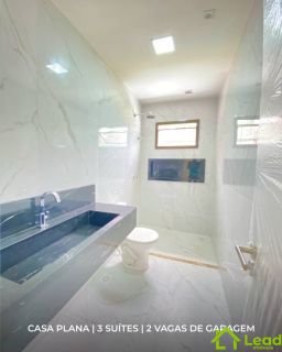 Casa com 03 Suítes á Venda no Aquiraz Cond. Villas Jardins - Ceará