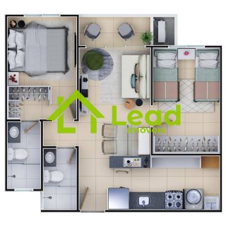 Apartamento 03 Quartos á Venda na Messejana no Bella Vitta  Fortaleza- Ceará