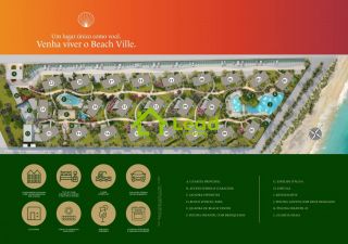 Apartamento com 03 Quartos á Venda no Aquiraz no Beach Ville Porto das Dunas - Ceará