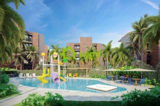 Apartamento com 03 Quartos á Venda no Aquiraz no Beach Ville Porto das Dunas - Ceará