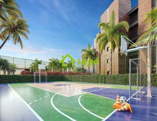 Apartamento com 03 Quartos á Venda no Aquiraz no Beach Ville Porto das Dunas - Ceará