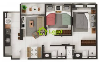 Apartamento com 02 Quartos á Venda na Messejana no Ápice Messejana Fortaleza - Ceará