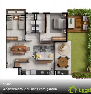 Apartamento com 02 Quartos no Aquiraz á Venda no Beach Class Porto das Dunas- Ceará