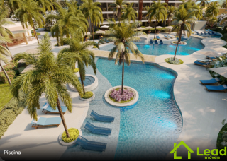 Apartamento com 02 Quartos no Aquiraz á Venda no Beach Class Porto das Dunas- Ceará