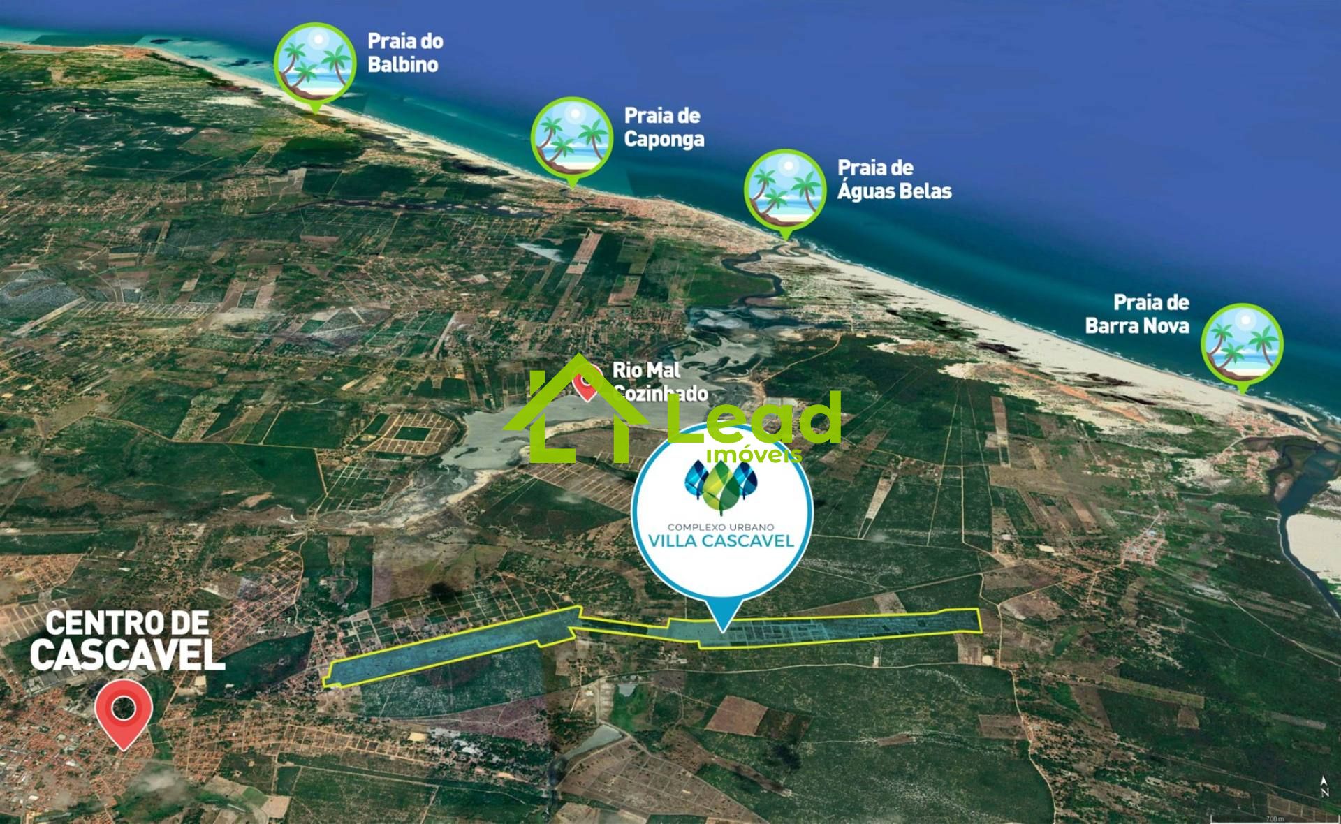 Lotes á Venda no Cascavel no Villa Cascavel Ecopark- Ceará