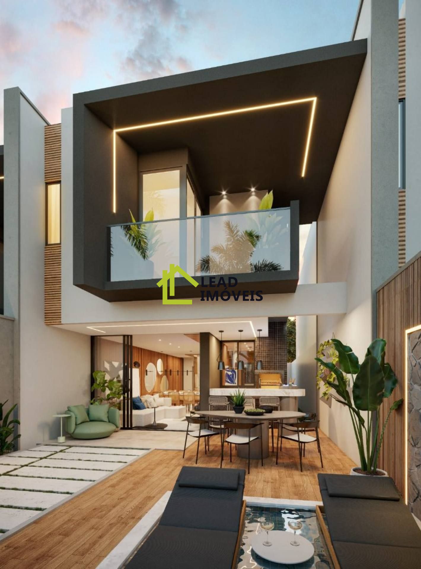 Casa Duplex no Eusébio com 04 Suítes á Venda Jazz Exclusive -Ceará