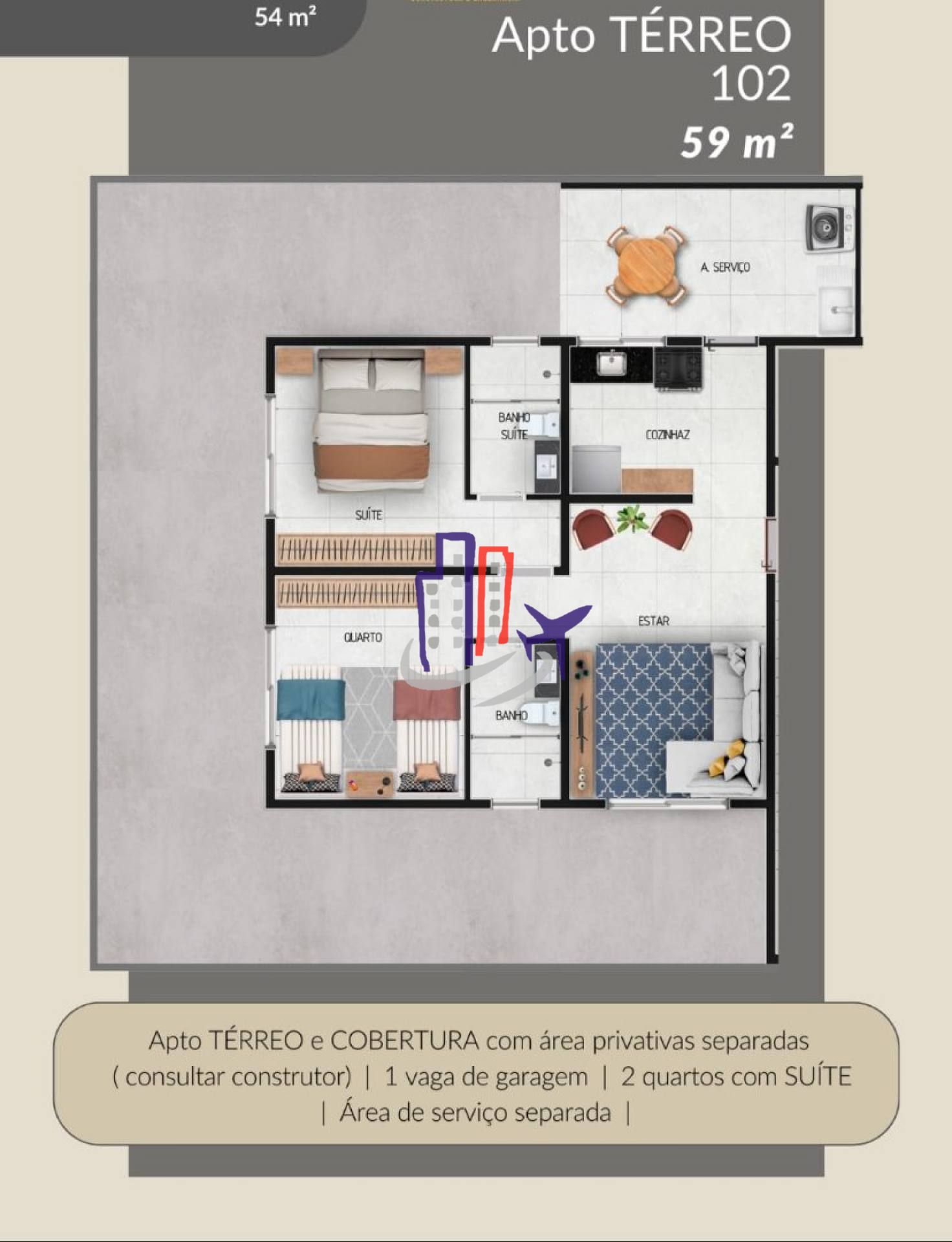 Apartamento Com área Privativa com 02 quartos 01 suíte no bairro São Joaquim em Contagem