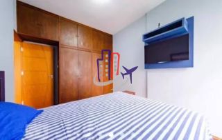 Apartamento Todo Mobiliado Para Vender com 01 quarto no bairro Barro Preto em Belo Horizonte