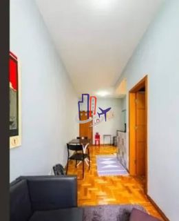 Apartamento Todo Mobiliado Para Vender com 01 quarto no bairro Barro Preto em Belo Horizonte