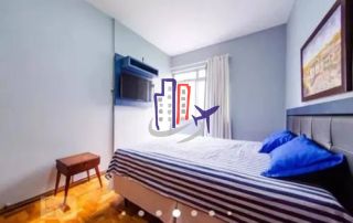 Apartamento Todo Mobiliado Para Vender com 01 quarto no bairro Barro Preto em Belo Horizonte