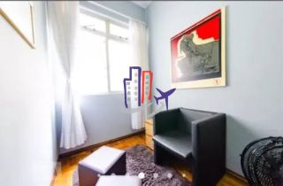 Apartamento Todo Mobiliado Para Vender com 01 quarto no bairro Barro Preto em Belo Horizonte