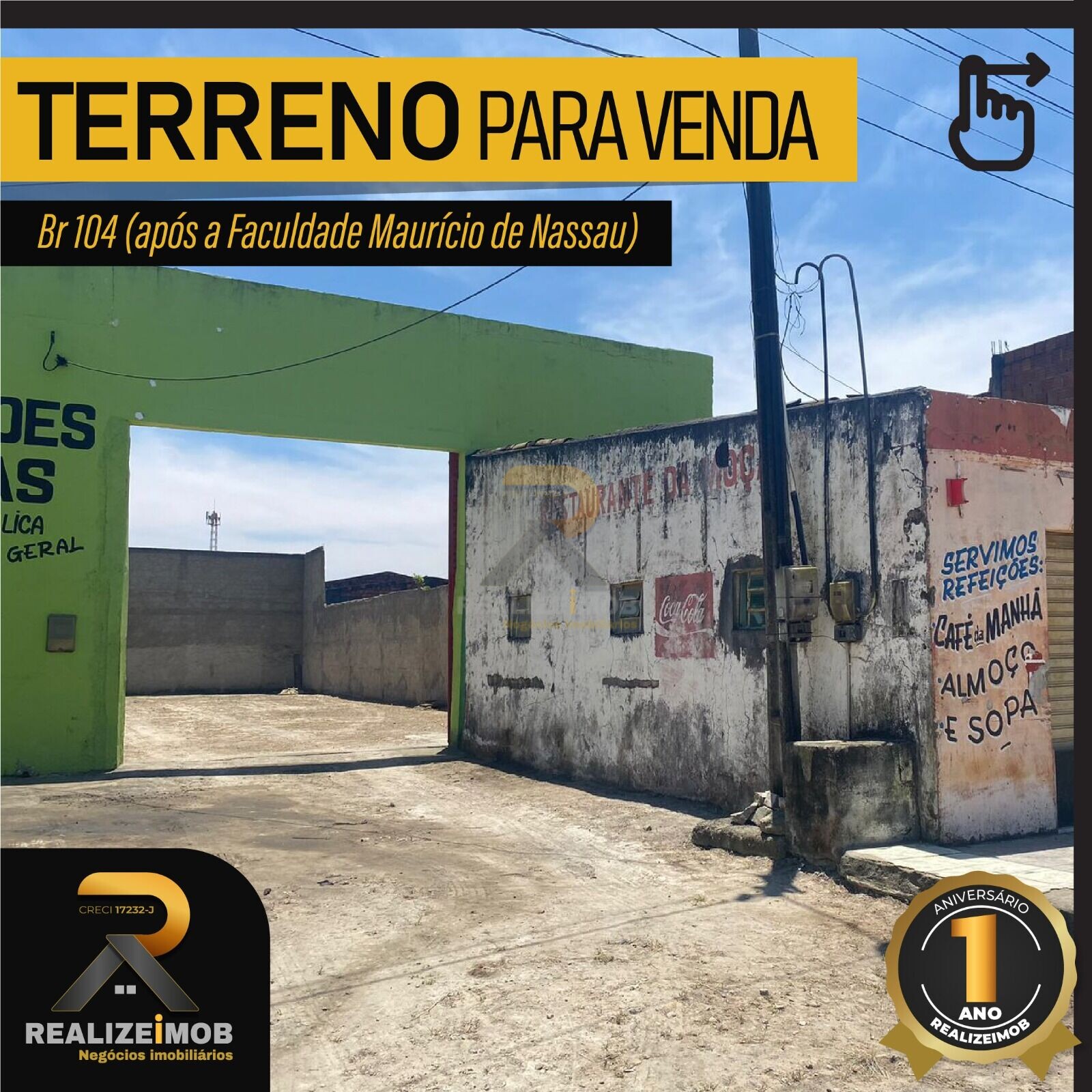 Terreno à venda no bairro Agamenon Magalhães - Caruaru/PE