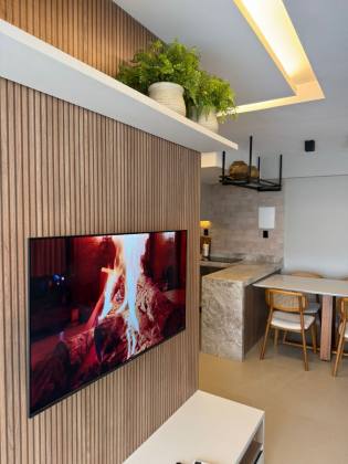 (P) VENDA - FLAT MONT BLANC, MOBILIADO - JARDIM RENASCENÇA